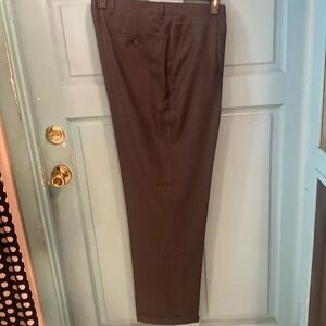 Mens’ dress slacks by Collezioni L’Uomo. Waist is 38”& inseam is 33”. Cuffs.